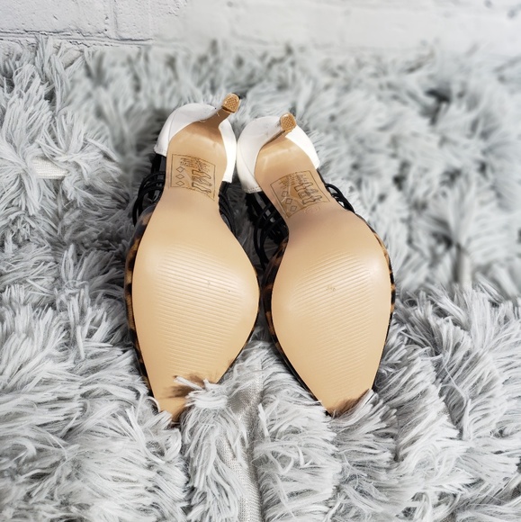 **SOLD**cheetah lacy high heels_r - Picture 4 of 4